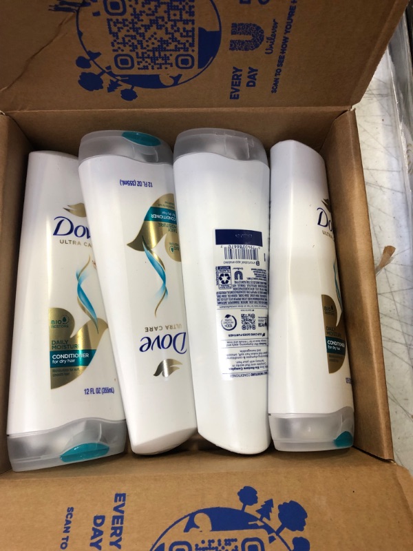 Photo 1 of 4  Pack Ultra Care Daily Moisture Conditioner Daily Moisture 12 oz bottles