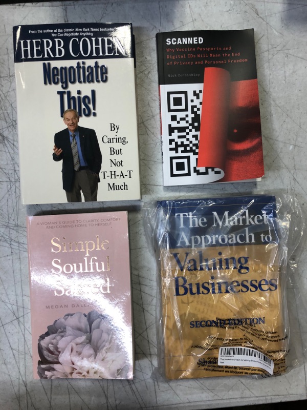 Photo 1 of 4 Pack Lot - Books (2 paperback) (2 Hardcover)