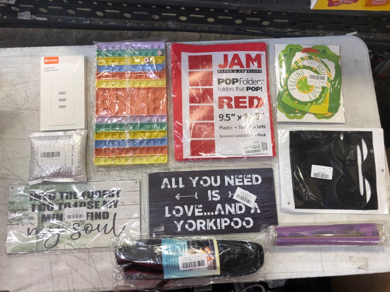 Photo 1 of 10 pcs LOT PACK MISC ITEMS