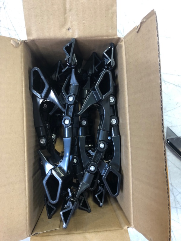Photo 1 of 10 Sets Rotating Plastic Sign Holder Clips,Erasable Labels,Chalkboard Sign Clip,Rotatable 360° Benting 90° POP Clip Holder,Merchandise Sign Clamp,Adjustable Display Clip for Store,Supermarket
