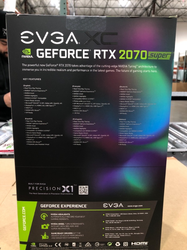 Photo 2 of EVGA 08G-P4-3173-KR GeForce RTX 2070 Super