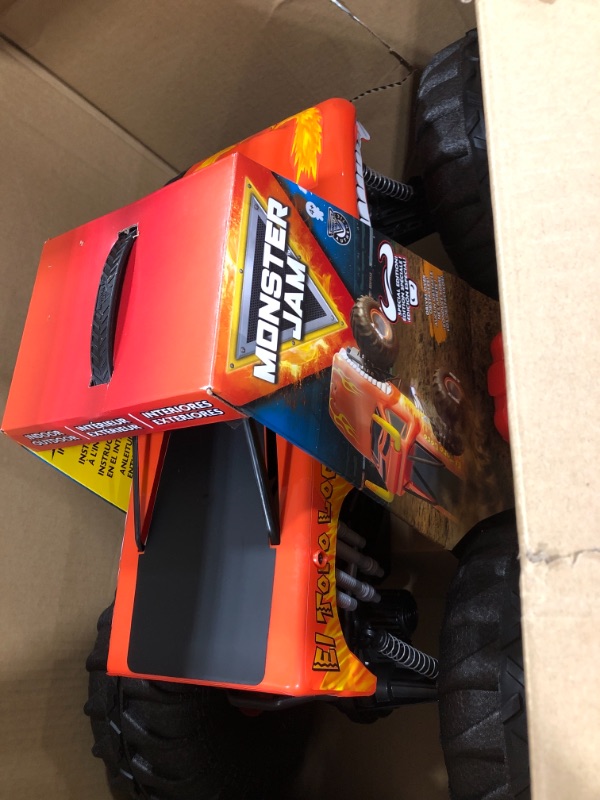 Photo 1 of Monster Jam, Official MEGA El Toro Loco, All-Terrain Remote Control Monster Truck for Boys Kids and Adults, 1:6 Scale
