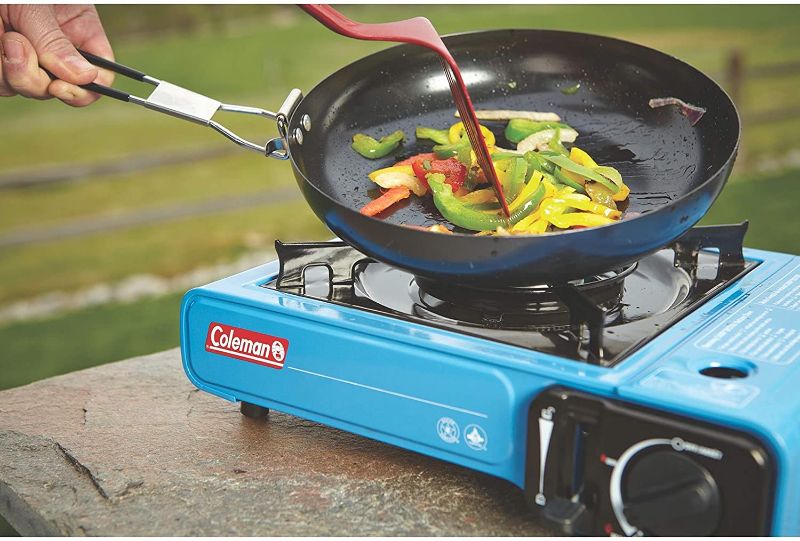 Photo 1 of Coleman Portable Butane Stove with Carrying Case
