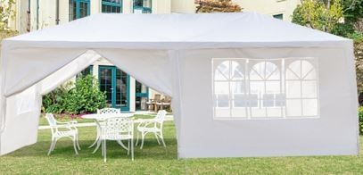 Photo 1 of 10'X 20' Canopy Outdoor Garden Gazebo Wedding Party Tent Pavilion W/Wall Upgrade
