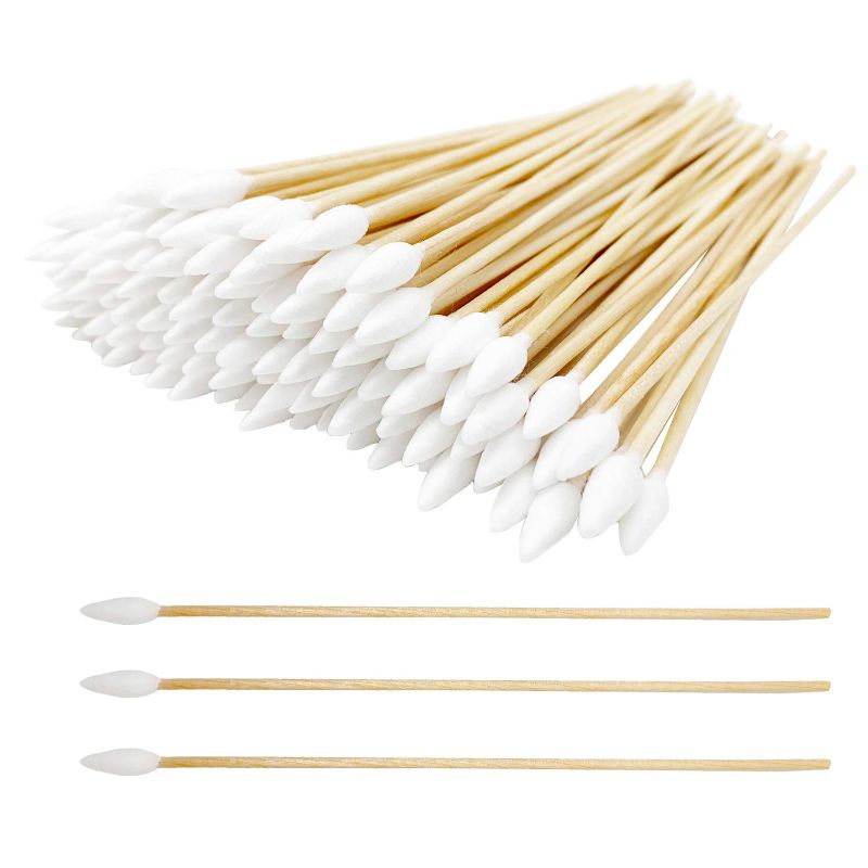 Photo 1 of 2500 Precision Cotton Swabs with 6'' Long Sticks for Gun Cleaning, Makeup or Pets
