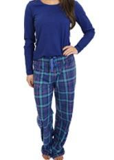 Photo 1 of Cherokee Women's Pajama Pants Sets Long Sleeve Design Cotton Top PJs Sleepwear Loungewear size L
