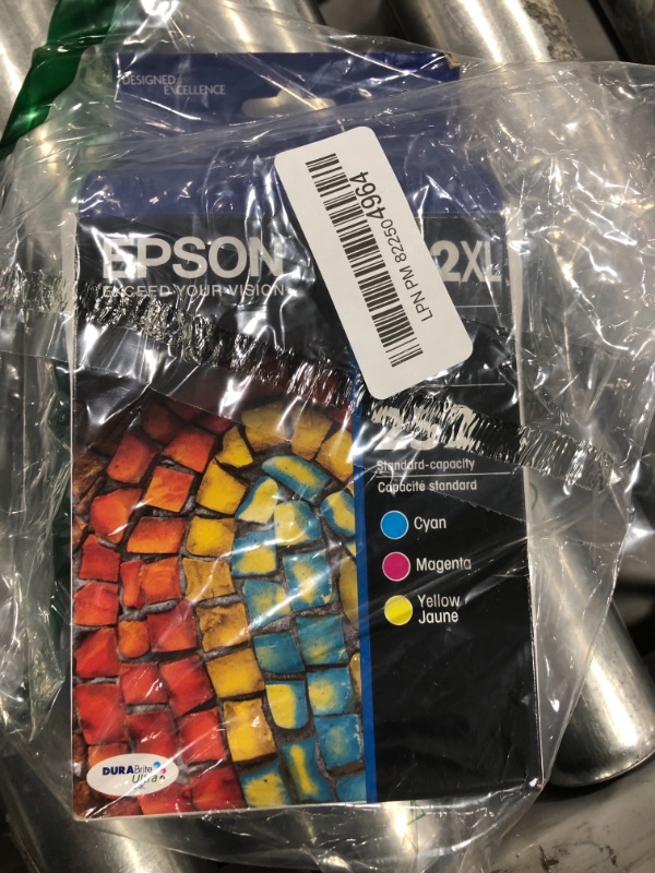 Photo 2 of EPSON T252 DURABrite Ultra Ink High Capacity Black & Standard Color Cartridge Combo Pack (T252XL-BCS) for select Epson WorkForce Printers
