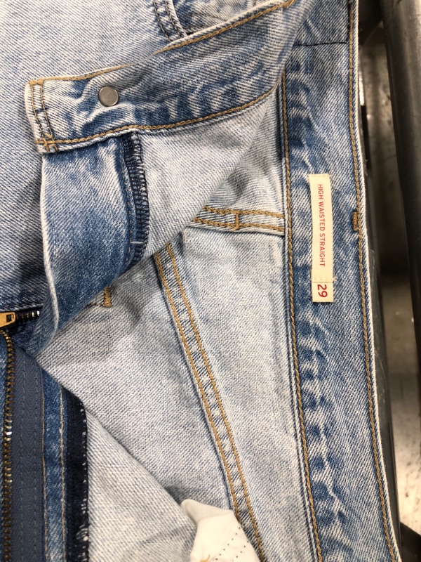 Photo 2 of Levi's
Women's High Waisted Straight Jeans