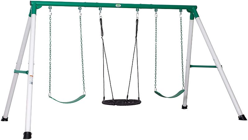 Photo 1 of Backyard Discovery Little Brutus Heavy-Duty Metal A-Frame Swing Set
Box 1