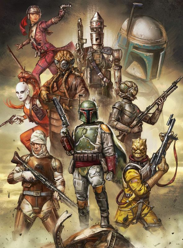 Photo 1 of Star Wars - Scum and Villainy - 1000 Piece Jigsaw Puzzle
