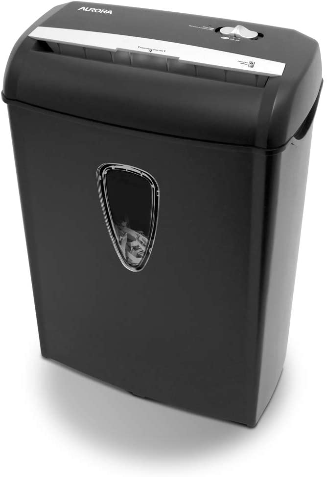 Photo 1 of Aurora AS890C 8-Sheet Cross-Cut Paper/Credit Card Shredder with Basket, Power Supplied, Could not Operate