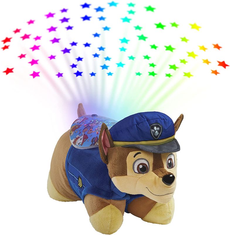 Photo 1 of Pillow Pets Nickelodeon Paw Patrol Sleeptime Lites – Chase Plush Night Light, No batteries, Could not test