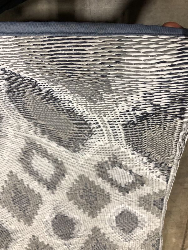 Photo 2 of Blue and Grey Designed  Carpet Unknown Make or Model