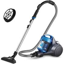 Photo 1 of eureka WhirlWind Bagless Canister Vacuum Cleaner, Lightweight Vac for Carpets and Hard Floors, Blue
