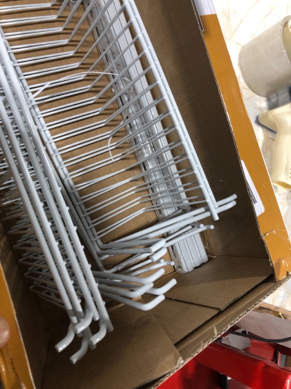 Photo 3 of ClosetMaid 8 Tier Over-the-Door Adjustable Wire Rack White