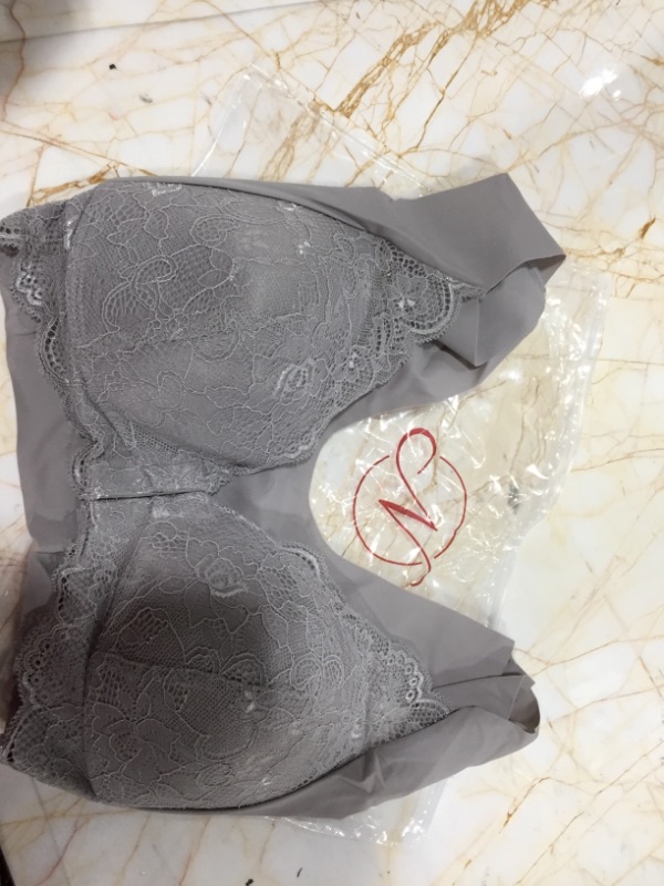 Photo 3 of BY NICOLE GREY LACE BRA 
80 E