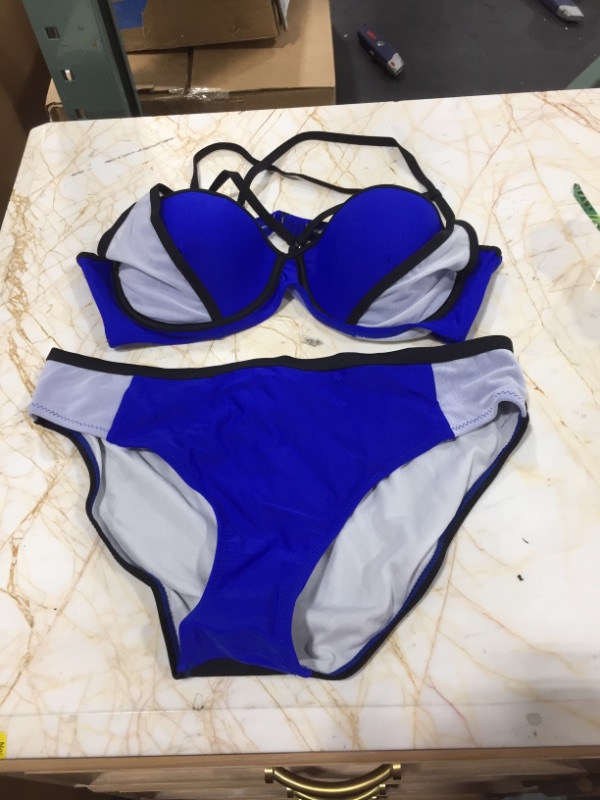 Photo 1 of DEEP  BLUE LARGE BIKINI 