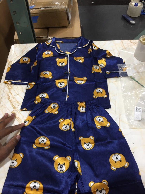 Photo 1 of LITTLE MAN TEDDY BEAR SLEEPWEAR 
SIZE 08-09