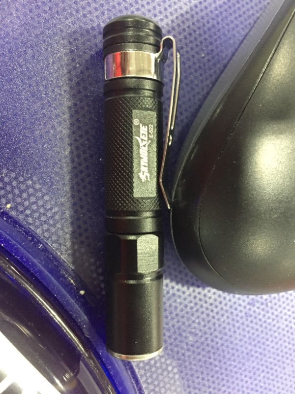 Photo 2 of Tactical Flashlight - Small and Powerful Pocket Size LED Flashlight to Dominate The Darkness - Self Defense - Zoomable - Water Resistant Gear
