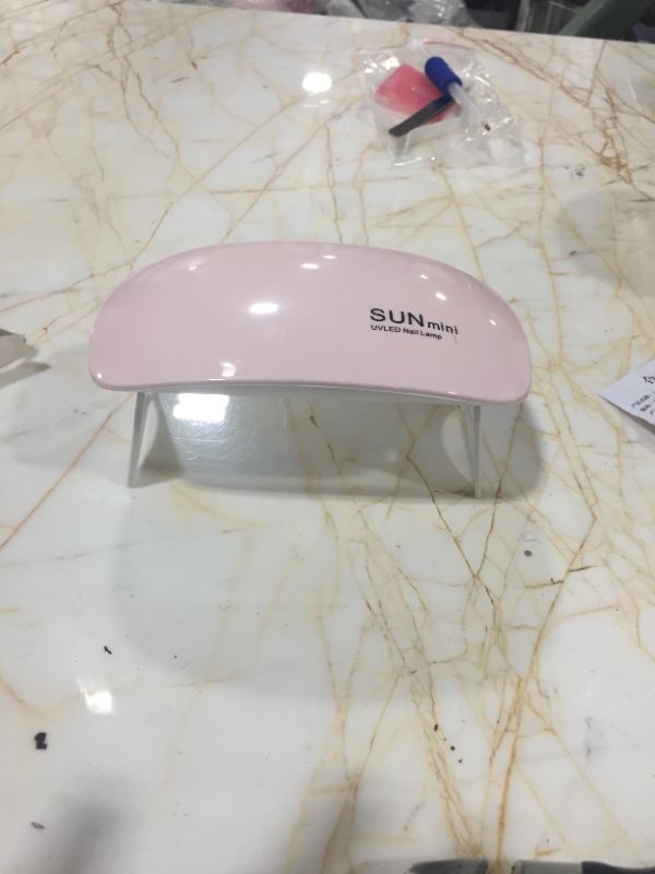 Photo 2 of 6W LED UV Nail Dryer Portable Support USB LED Lamp Nail Dryer
