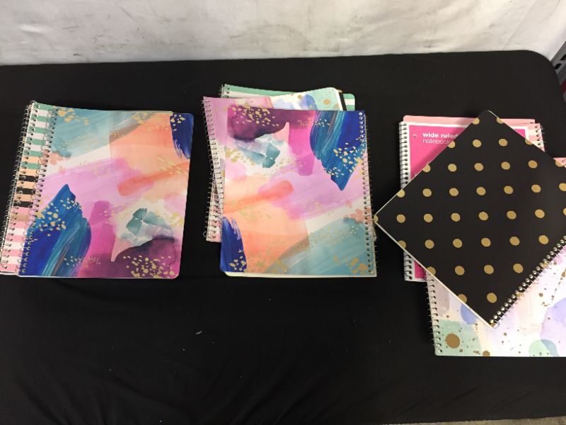 Photo 1 of 10 notebooks 