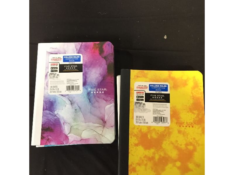 Photo 2 of 10ct 1 Subject Notebook (Colors & Design May Vary)
***MAY NOT BE SAME DESIGN AS LIVE PICTURE**