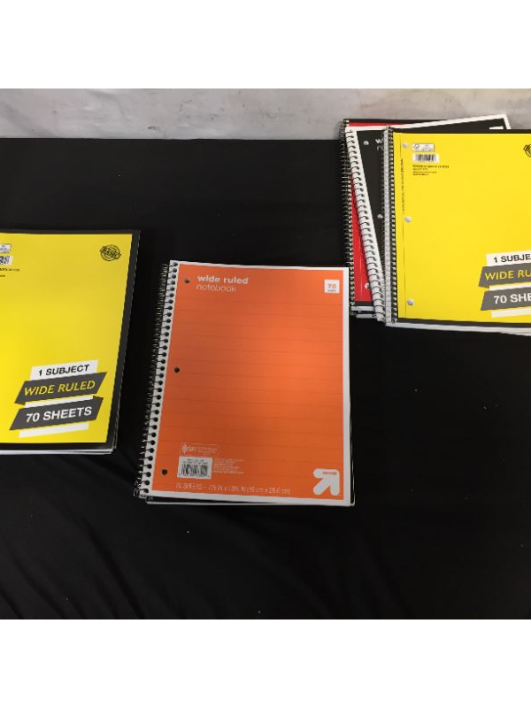 Photo 1 of 10ct- Misc Notebooks (Colors & Designs May Var

