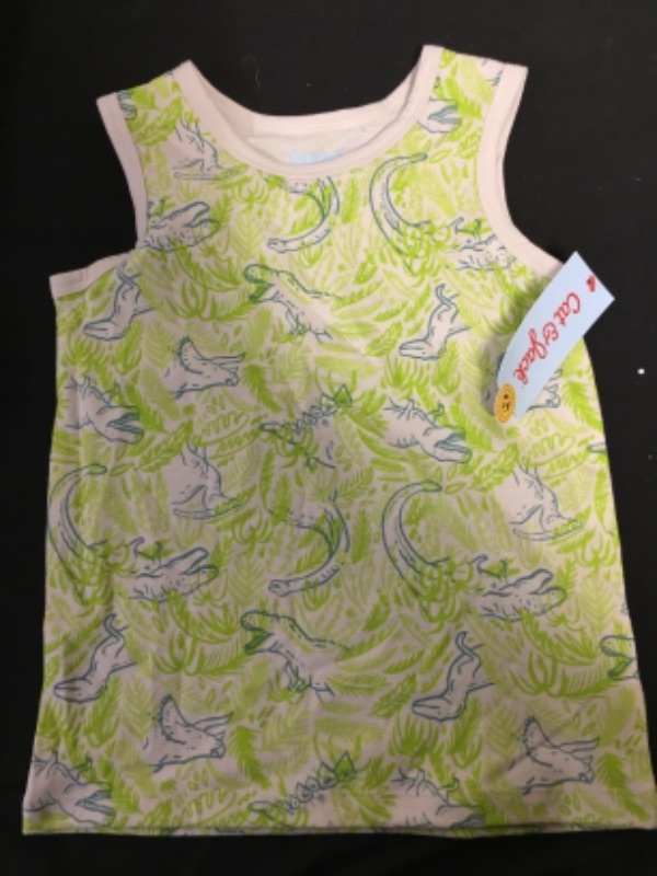 Photo 2 of Boys' Graphic Tank Top - Cat & Jack™ Light Green--SIZE 3T 