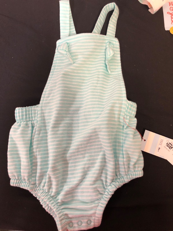 Photo 1 of BABY CAT & JACK TEXTURED ROMPER, SIZE 18M