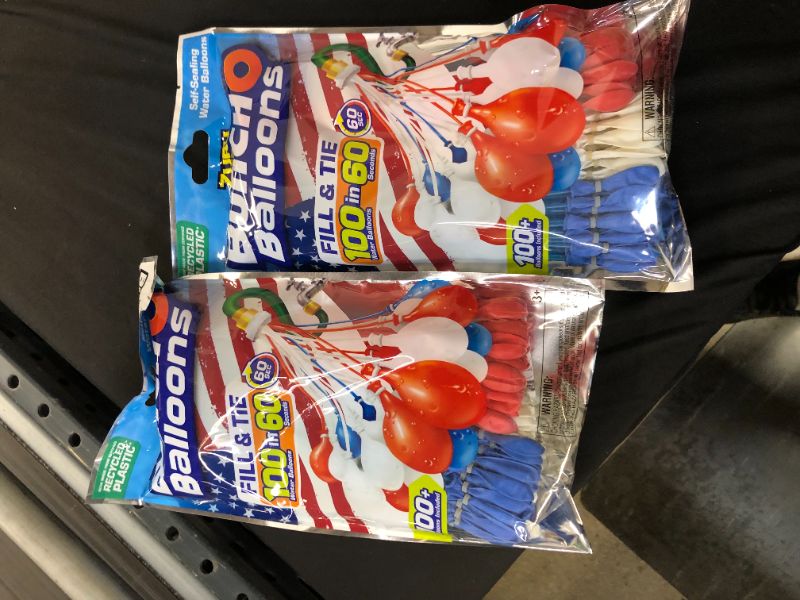 Photo 1 of Bunch O Balloons 3pk Tower - Red/White/Blue(2)
