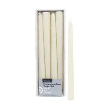 Photo 1 of 10" 12pk Unscented Taper Candle Set - Made By Design(2)