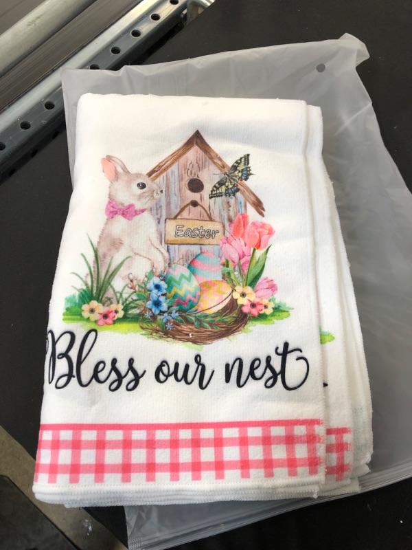 Photo 2 of pinata Easter Kitchen Towels, Easter Dish Towels, Easter Hand Towels for Kitchen Bathroom, Easter Towels for Drying Dishes, Holiday Kitchen Towels, Easter Kitchen Decor