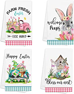 Photo 1 of pinata Easter Kitchen Towels, Easter Dish Towels, Easter Hand Towels for Kitchen Bathroom, Easter Towels for Drying Dishes, Holiday Kitchen Towels, Easter Kitchen Decor