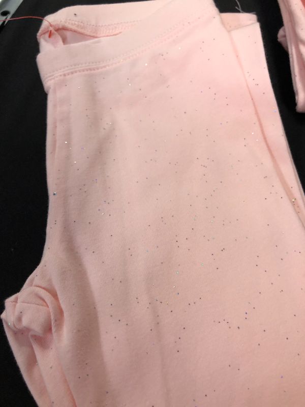 Photo 2 of 6 PIECE PINK TODDLER GIRLS LEGGING BUNDLE-- ALL DIFFERENT SIZES