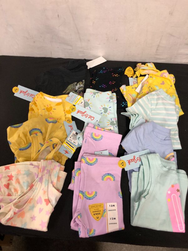 Photo 1 of 12 MONTHS KIDS CLOTHING BUNDLE 