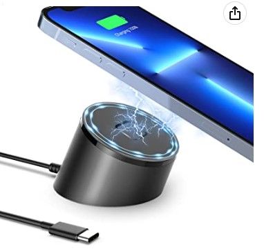 Photo 1 of (x3) Charging Station, Wireless Charger iPhone 7.5W Fast Charger Station Compatible iPhone 13Pro Max/13 Pro/13/13Mini/12Pro Max/12 Pro/12/12Mini
