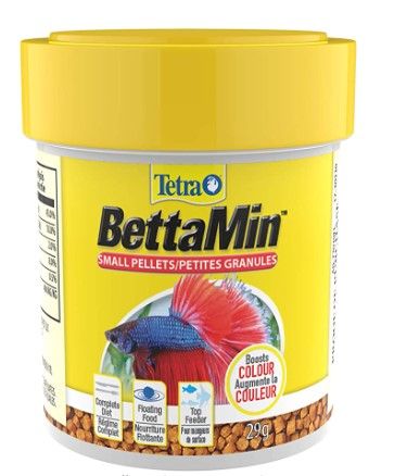 Photo 1 of (x10) Tetra Betta Small Pellets 1.02 Ounce, Complete Nutrition Plus Color Boost
ex:07/2024