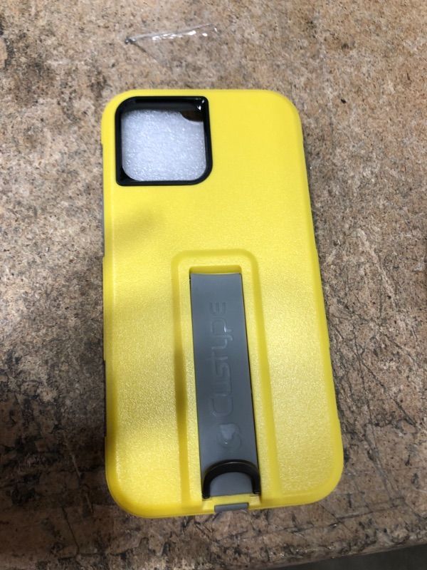 Photo 2 of CUSTYPE iPhone 13 Pro Max Case with Stand Military Grade Tested Heavy-Duty Tough Rugged Case for iPhone 13 Pro Max Compatible with iPhone 13 Pro Max 6.7 inch-Yellow
