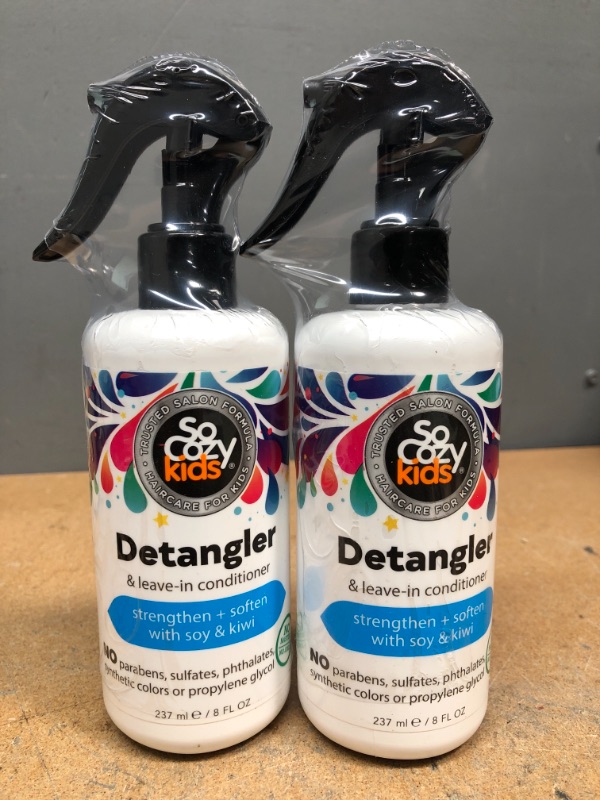 Photo 2 of SoCozy Detangler + Leave-In Conditioner, Fruity-Tutti 8 oz (Pack of 2)