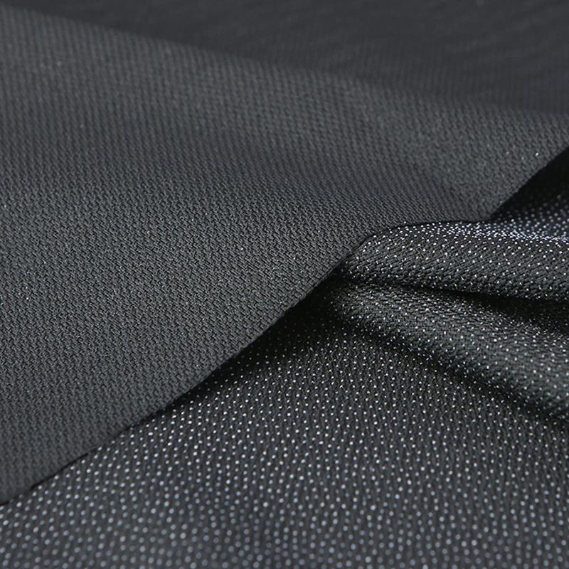 Photo 1 of ** SETS OF 3 **
Black Iron-On Woven Fusible Interfacing: Lightweight Woven Fusible Interfacing Iron On Polyester Single-Sided Interfacing for DIY Crafts Supplies
