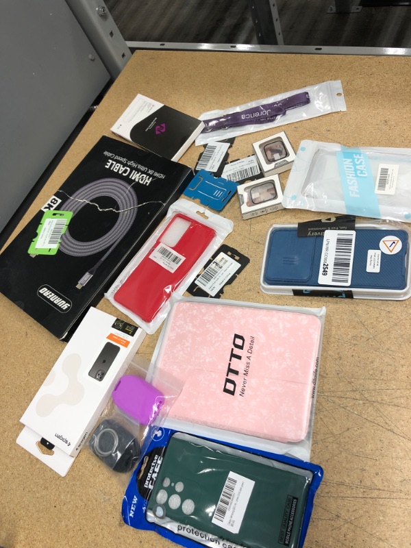 Photo 1 of Bundle of Miscellaneous Phone cases, IPad mini 6th Gen 8.3 2021 case, Galaxy Samsung S22 case, and more ***12 items***