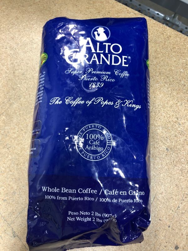 Photo 2 of ***EXP: 05/22*** Alto Grande Super Premium Coffee Beans (2 Pounds)