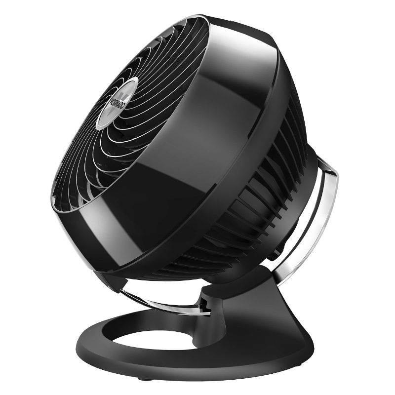 Photo 1 of (JAMMED BLADES) Vornado 460 Small Whole Room Air Circulator Fan with 3 Speeds, 460-Small, Black
