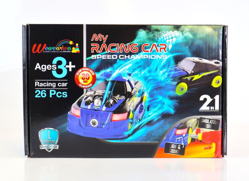 Photo 1 of MY RACING CAR  2 IN 1 STYLE 26 PIECES LIGHTS AND SOUND INCLUDES SIMULATION TOOL  NEW $31.95