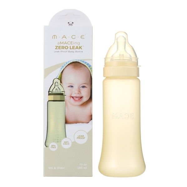 Photo 1 of 10OZ MACE BABY BOTTLE ANTI COLIC VENT LEAK FREE AND VARIABLE FLOW NEW $28.98