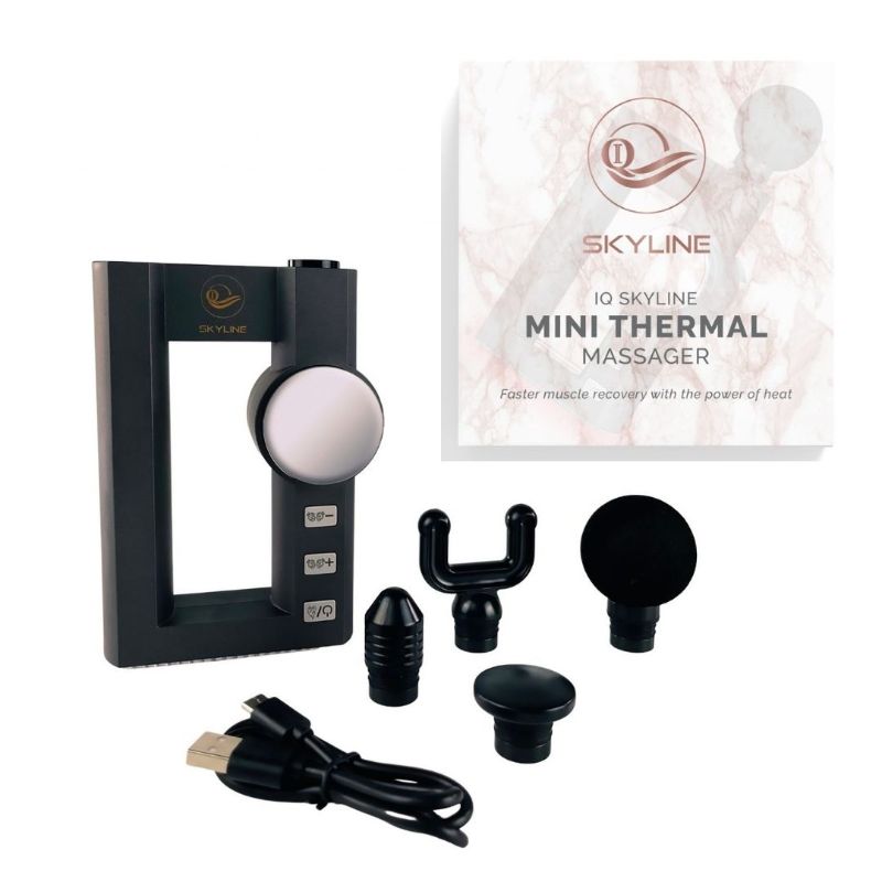 Photo 1 of MINI THERMAL MASSAGER 4 MASSAGE HEADS CARRYING CASE MANUAL  AND CHARGER NEW $400
