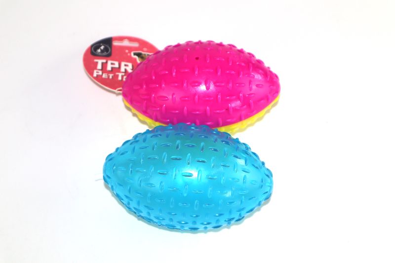 Photo 1 of 2 PACK CHEW TOY FOOTBALLS NEW $10.97