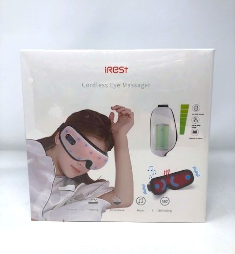 Photo 2 of CORDLESS EYE MASSAGER VIBRATION HEALING MUSIC 180 DEGREE FOLDABLE AIR PRESSURE RELAXING IMPROVE BLOOD CIRCULATION OPTIMIZE SLEEP QUALITY NEW $499