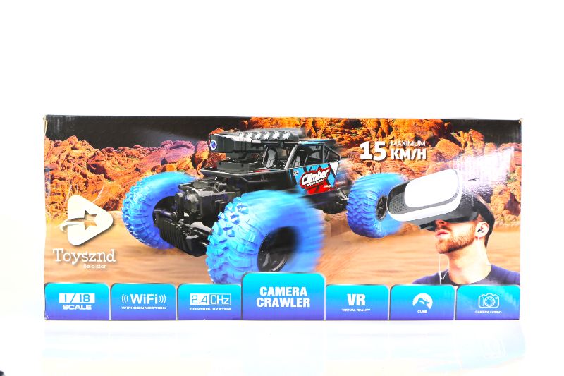 Photo 2 of TOYSZND RC CLIMBER SPEED BUGGY 9.3 MPH RACING WHILE CAPTURING COVERS 115FT USE APP UP TO 98 FEET NEW $79.97