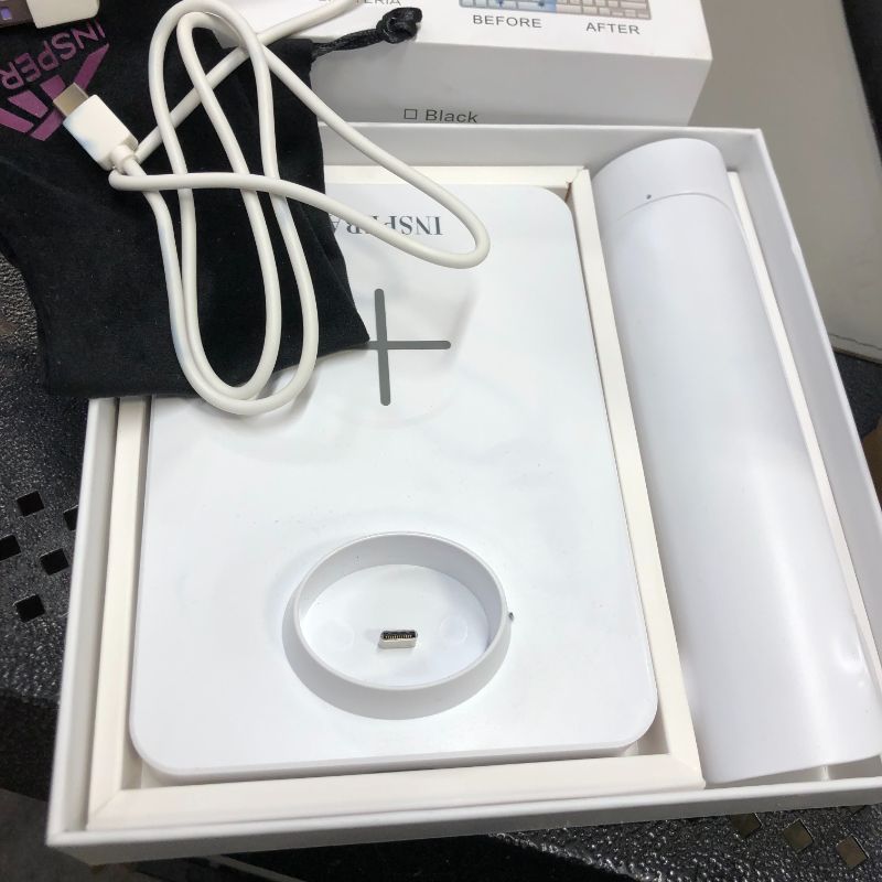 Photo 2 of INSPERAN ULTIMATE COMBO DETACHABLE STERILIZING WAND AND MULTIUSE WIRELESS CHARGING STATION ELIMINATES 99 PERCENT OF GERMS NEW IN BOX $159